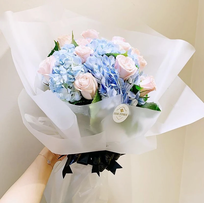 Cotton Candy Hydrangeas Mix-Fresh Flowers