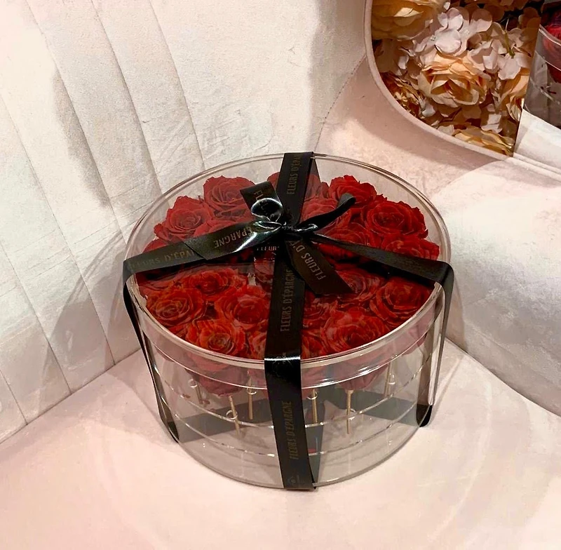 Round Crystal Box