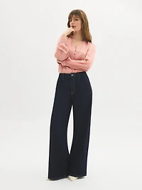 Textured Satin Blouse