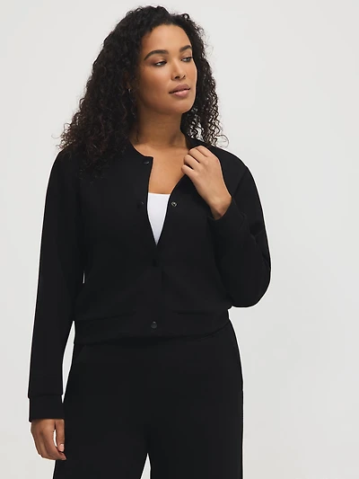 Cloud Fleece Bomber Jacket