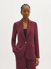 Blazer avec lien à nouer au dos