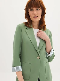 3/4 Sleeve Blazer