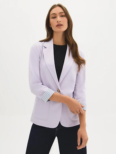 3/4 Sleeve Blazer