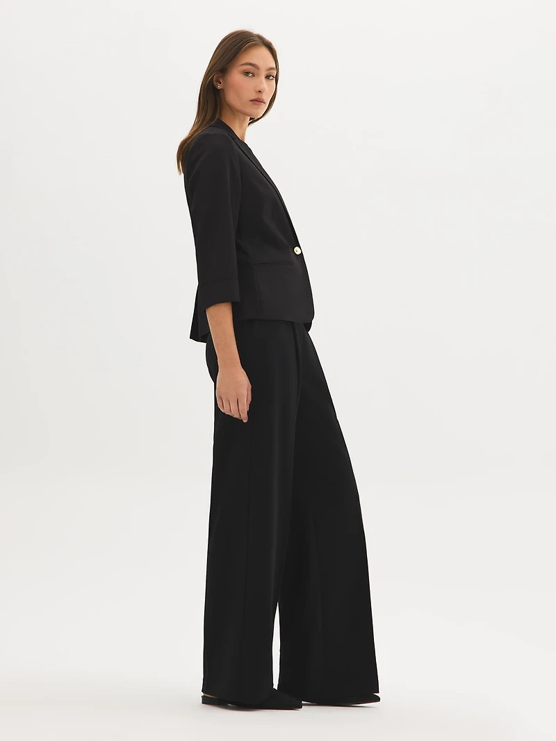 Blazer à manches 3/4