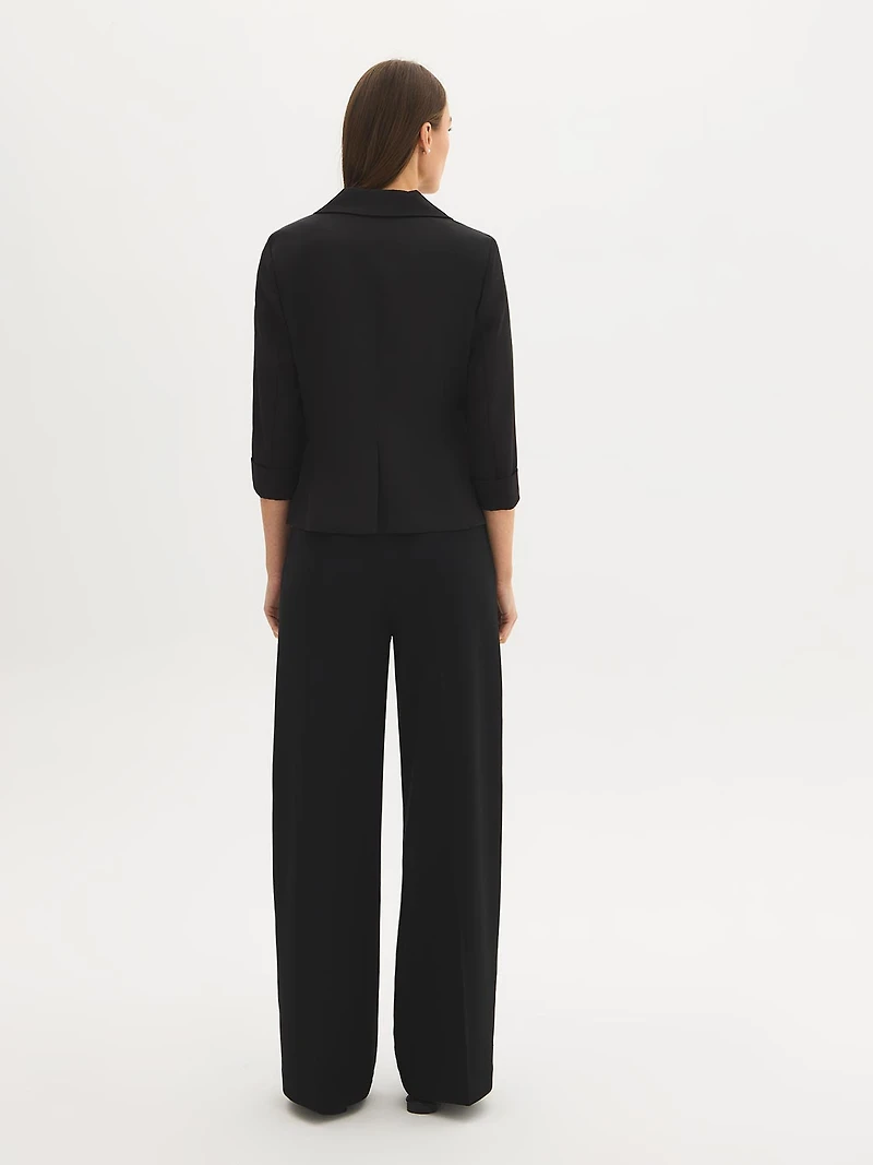 Blazer à manches 3/4