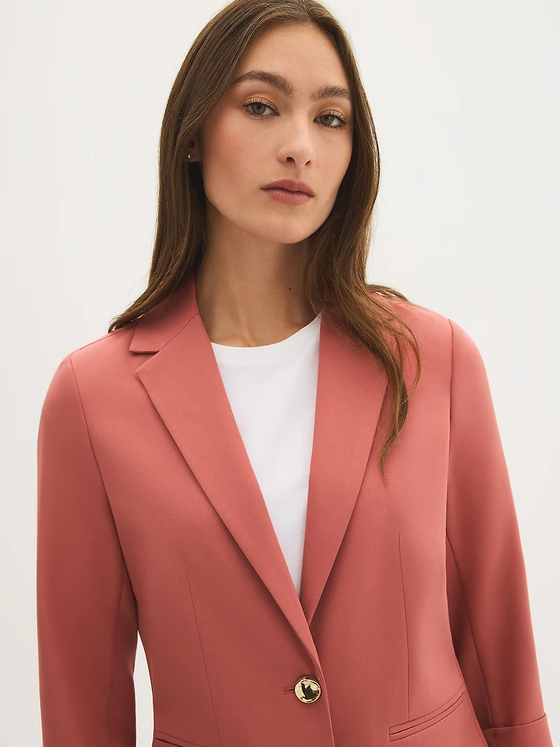 Blazer à manches 3/4