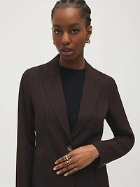 Striped Blazer