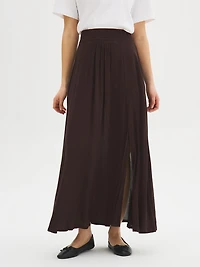 Crinkle Maxi Skirt