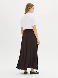 Crinkle Maxi Skirt