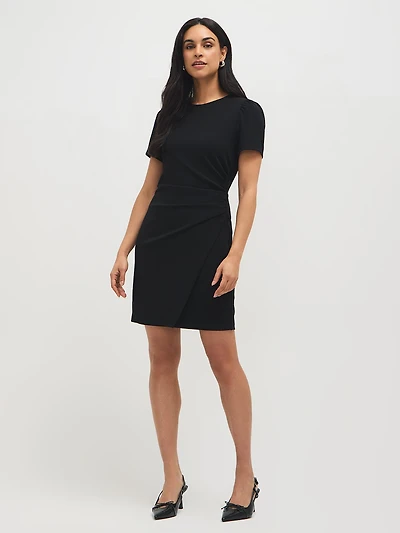 Sheath Dress With Ruched Detail