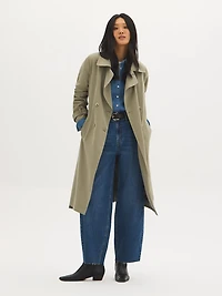 Trench Coat With Belt