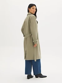 Trench Coat With Belt