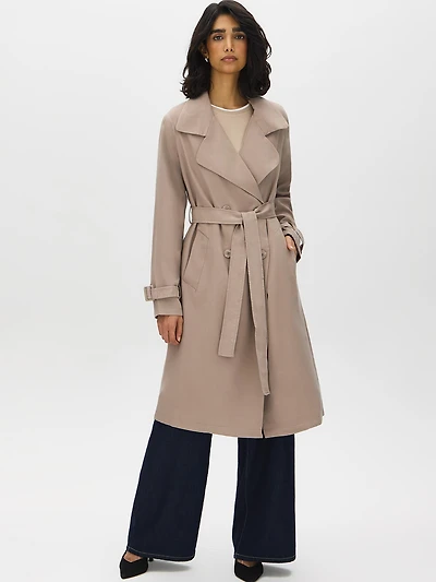 Trench avec ceinture