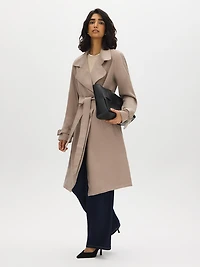 Trench Coat With Belt