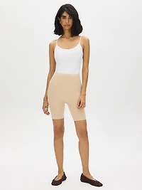 Leggings bermuda sans coutures