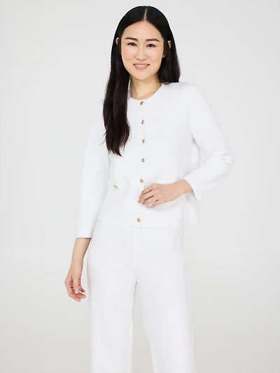 Cardigan à manches 3/4