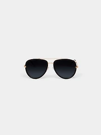 Rounded Aviator Sunglasses