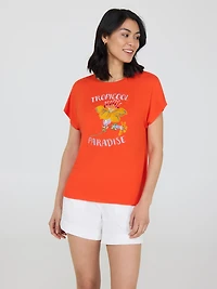 "Tropicool Paradise" Graphic T-Shirt