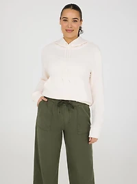 Waisted Fleece Hoodie
