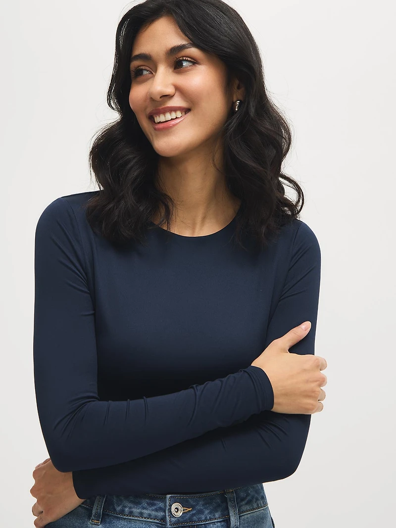 Double Layer Long Sleeve Top