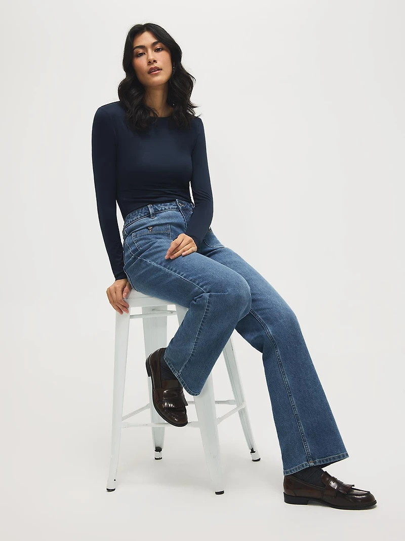 Double Layer Long Sleeve Top