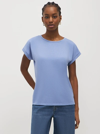 Haut à manches dolman revers