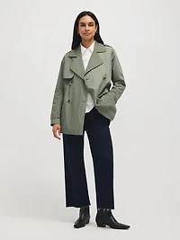 Mid-Length Trench Coat