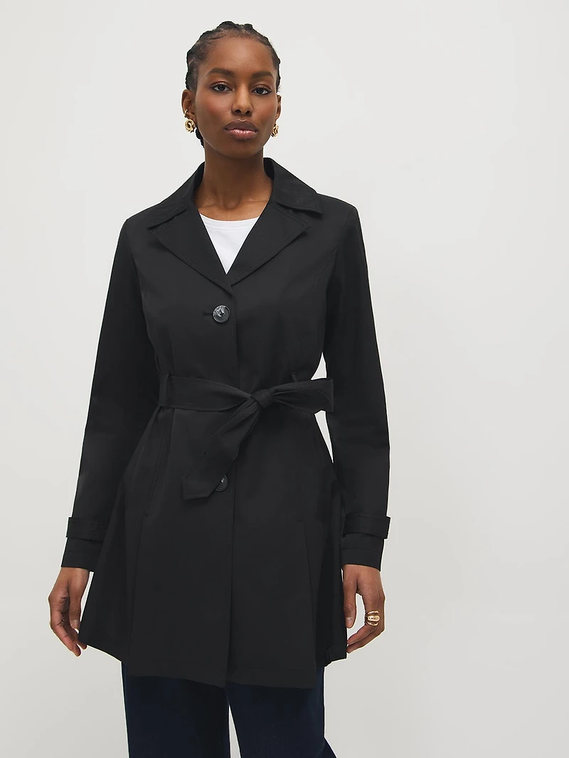 Trench en mélange de coton