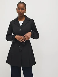 Trench en mélange de coton