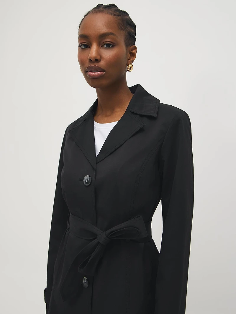 Trench en mélange de coton