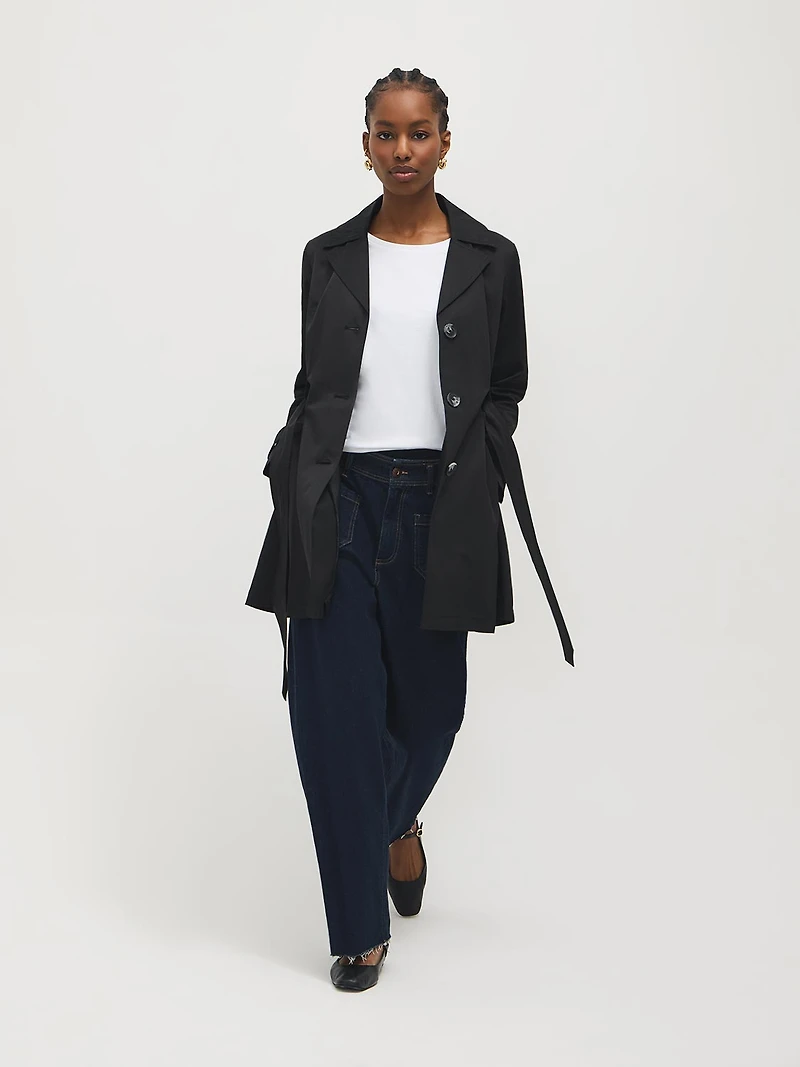 Trench en mélange de coton