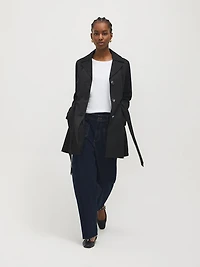 Trench en mélange de coton