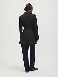 Trench en mélange de coton