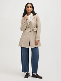 Trench en mélange de coton