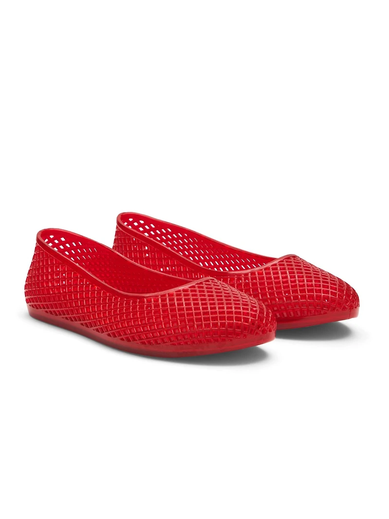 Ballerines en filet gélifié