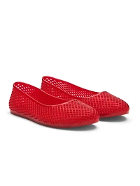 Ballerines en filet gélifié