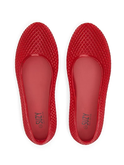 Ballerines en plastique