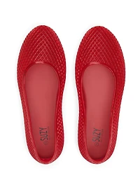 Ballerines en plastique