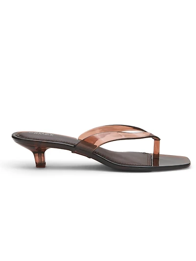 Jelly Kitten Heel Sandals