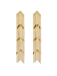 Boucles d'oreilles à chaîne fine