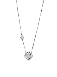 Collier avec pendentif trèfle