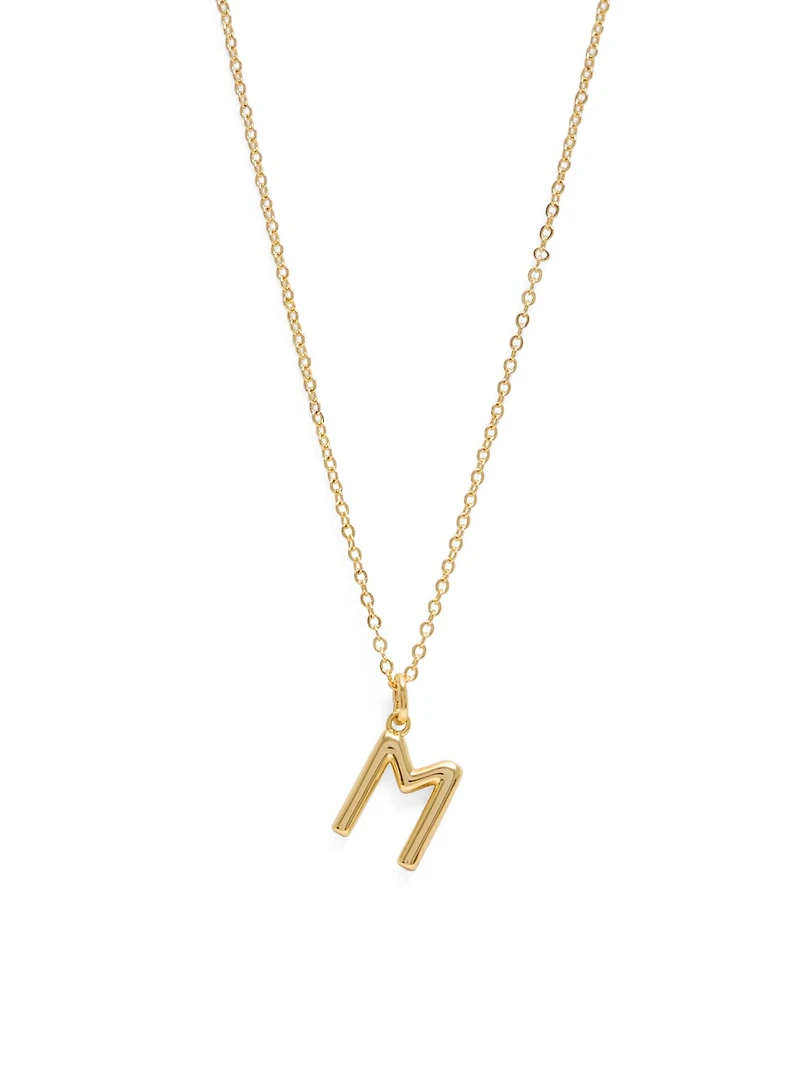 Collier avec initiale