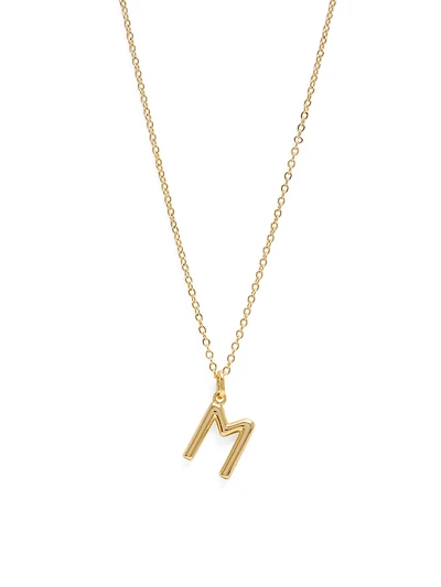 Collier avec initiale