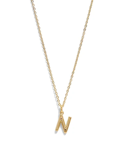 Collier avec initiale N