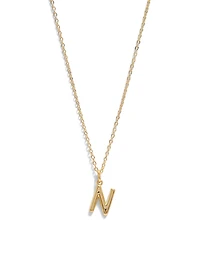 Collier avec initiale N