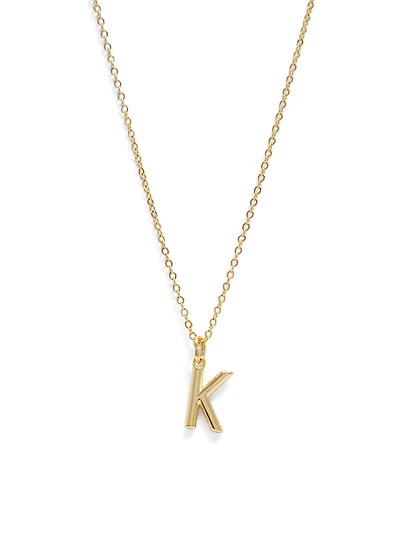 Collier avec initiale K
