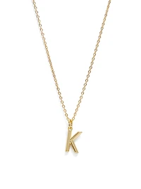 Collier avec initiale K