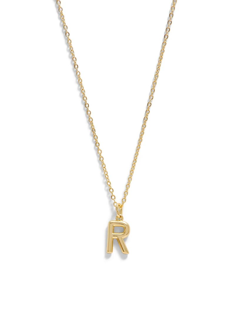 Collier avec initiale R