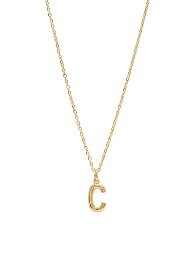 Collier avec initiale C