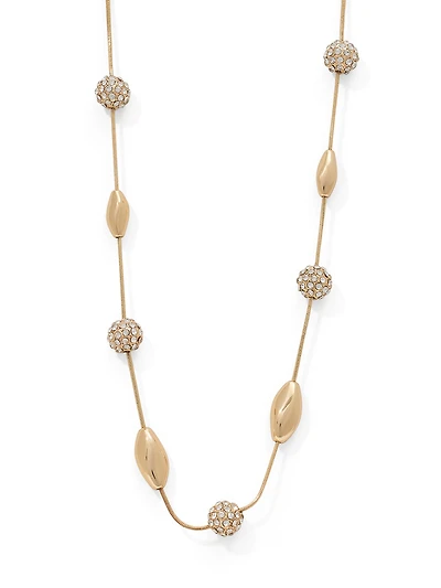 Collier avec détails pavés